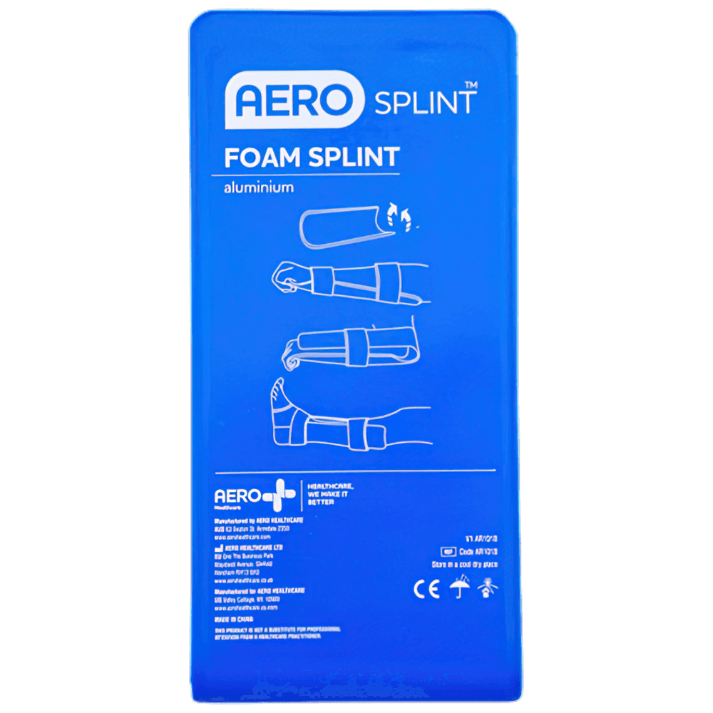 Aero Healthcare AEROSPLINT Folded Aluminium Foam Splint 90 x 11cm