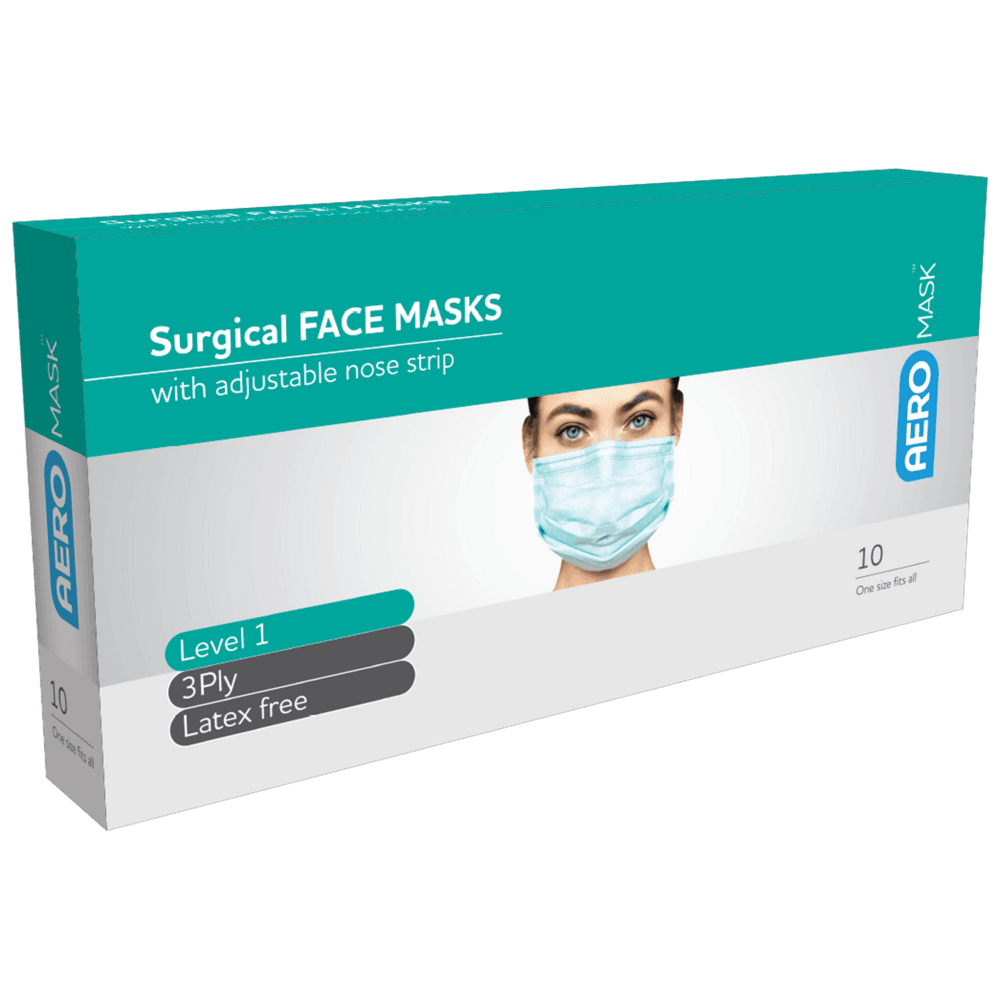 Aero Healthcare AEROMASK Level 2 Surgical Mask Box/10_0