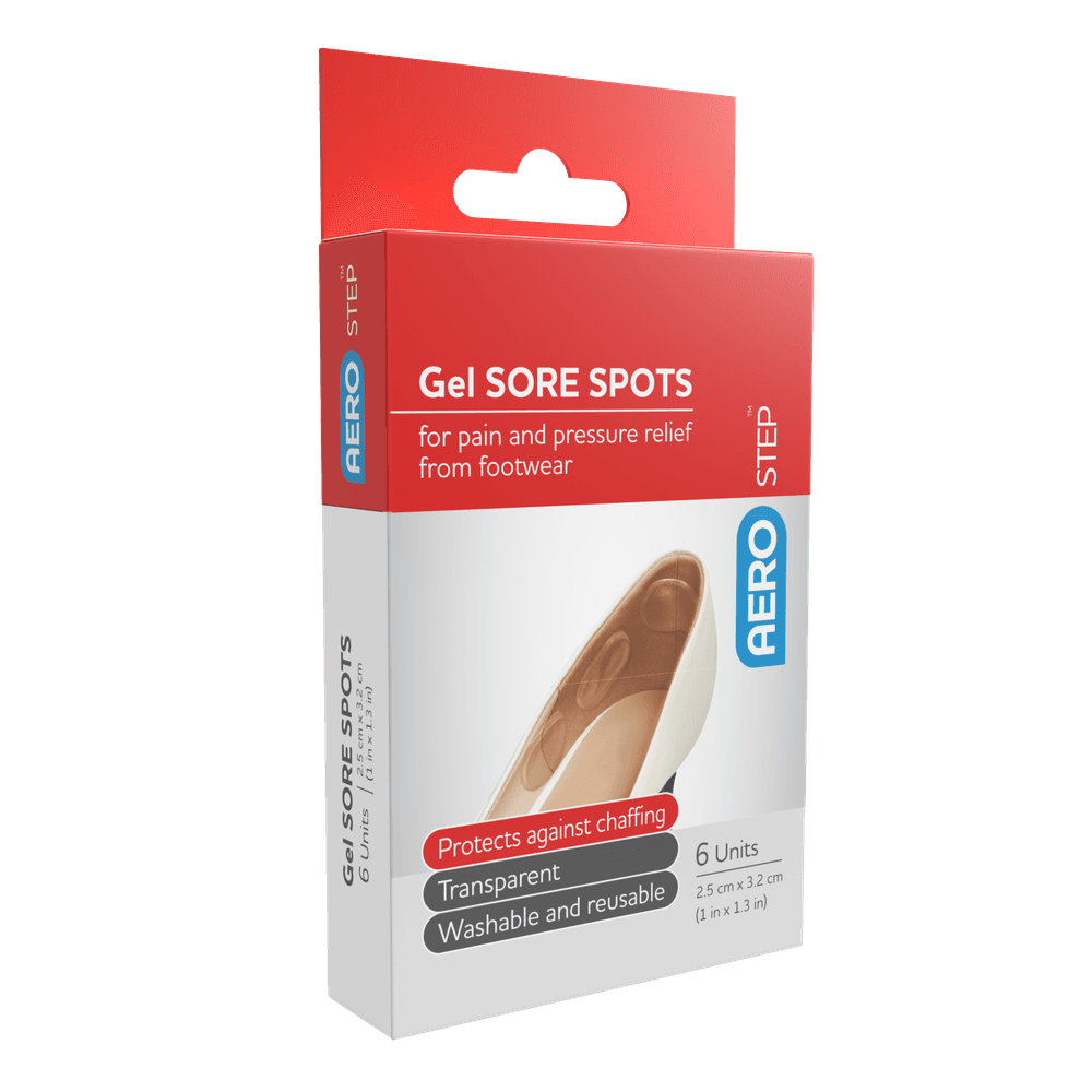 Aero Healthcare AeroStep Gel Sore Spots 6pk