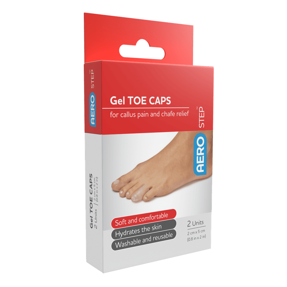 Aero Healthcare AeroStep Gel Toe Cap 2pk