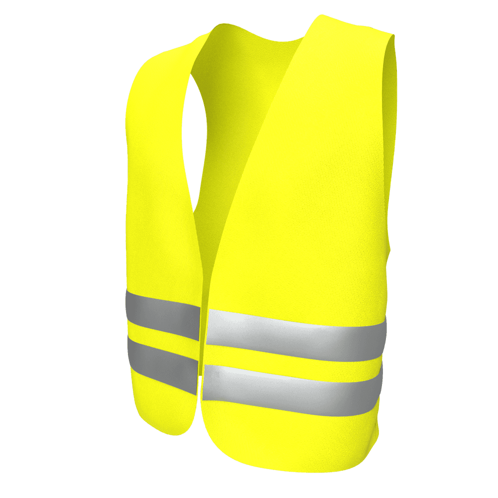 Aero Healthcare AEROHAZARD Yellow Safety Vest