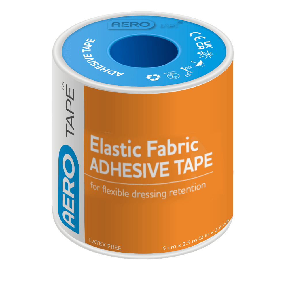 Aero Healthcare AEROTAPE Elastic Fabric Adhesive Tape 5cm x 2M