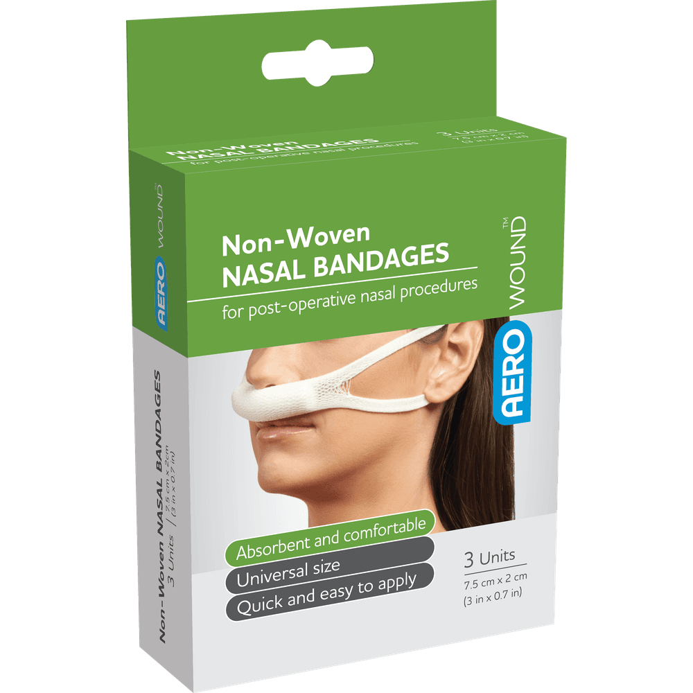 Aero Healthcare AeroWound Nasal Sling Bandage 3pk Box / 3_0