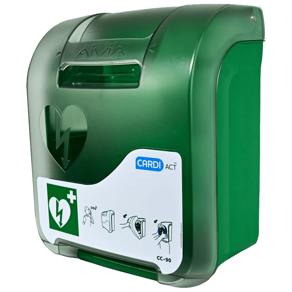 Aero Healthcare CARDIACT Alarmed AED Cabinet 41 x 33 x 19cm