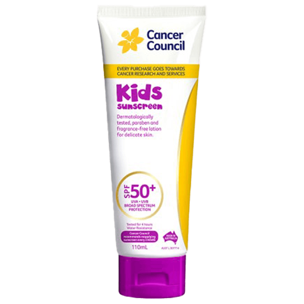 Aero Healthcare CANCER COUNCIL SPF50+ Kids Sunscreen Tube 110mL_0