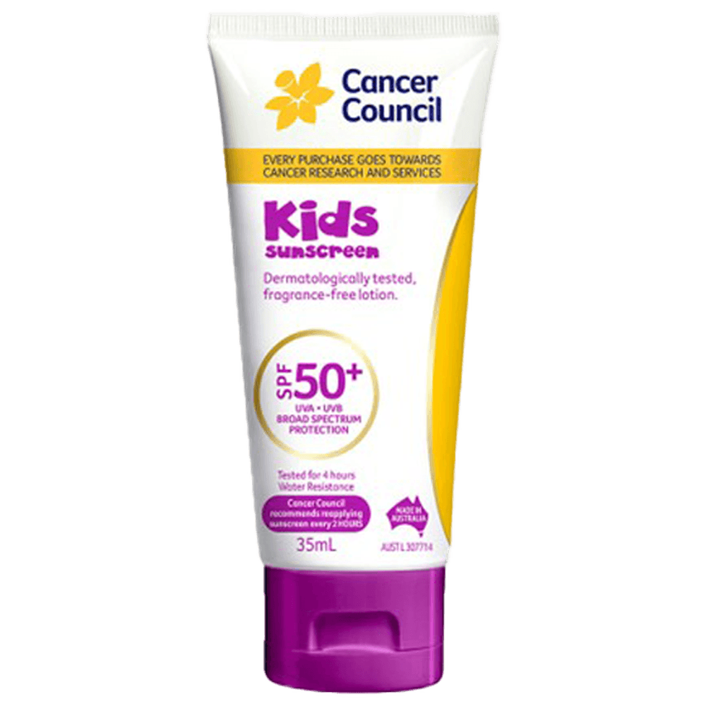 Aero Healthcare CANCER COUNCIL SPF50+ Kids Sunscreen Tube 35mL_0