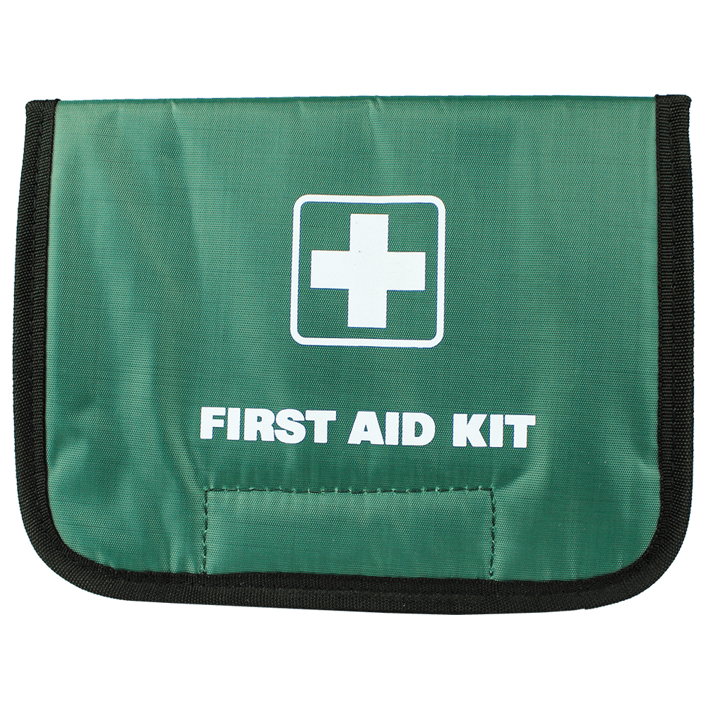 Aero Healthcare AEROBAG Green Fold-Over First Aid Bag 21.5 x 4.5 x 15.5cm_0