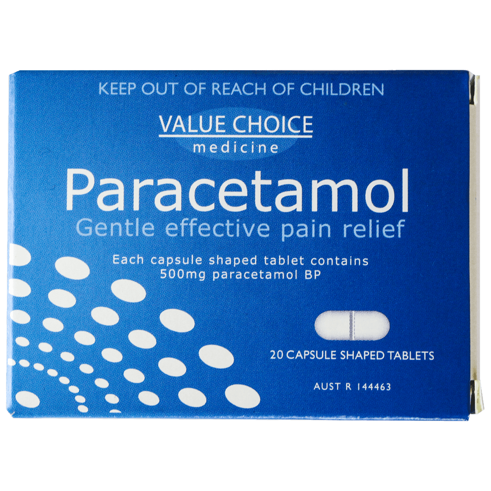 Aero Healthcare Paracetamol 500mg Tablets Box/20