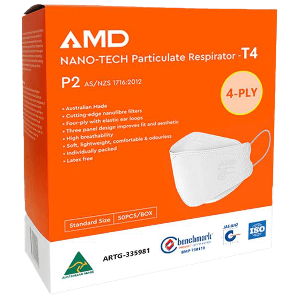 Aero Healthcare AMD Nano-tech P2 Mask Box/50