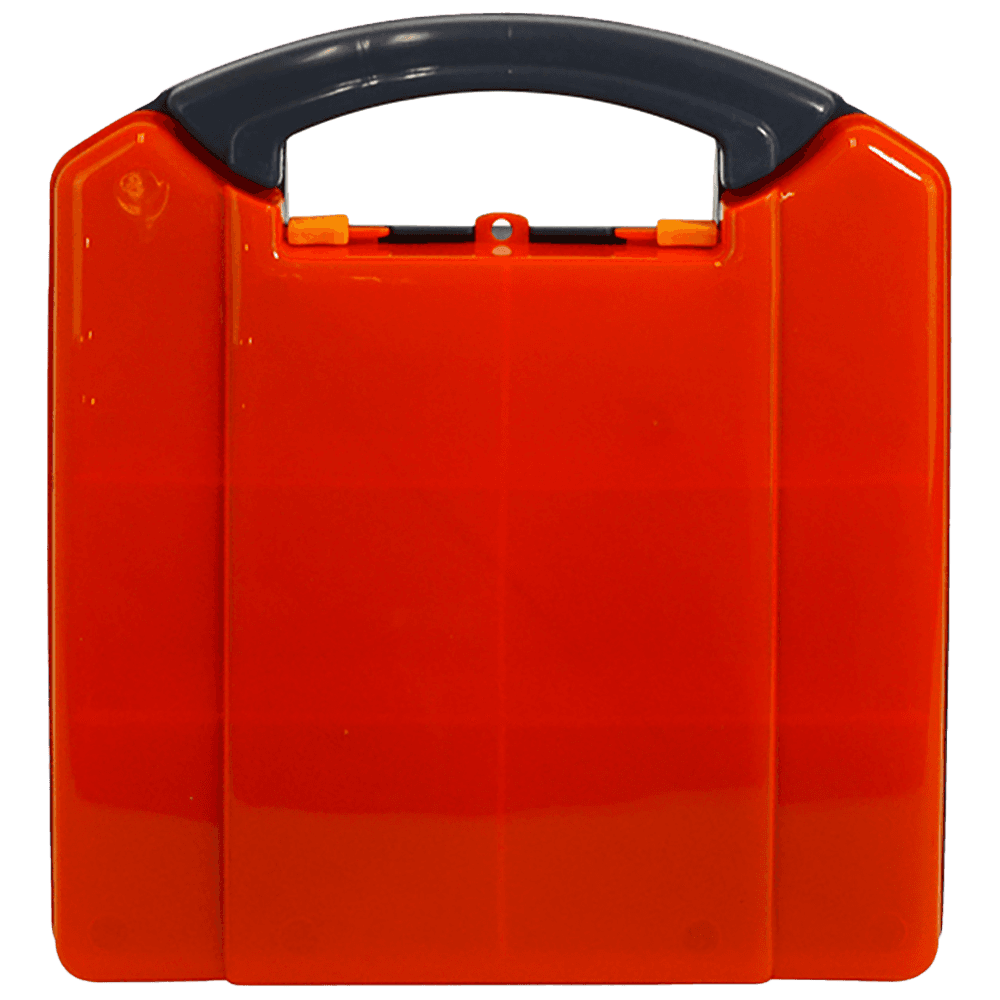 Aero Healthcare AEROCASE Small/Medium Orange and Grey  Neat Plastic Case 25.5 x 23.5 x 9cm (for AFAK3P)