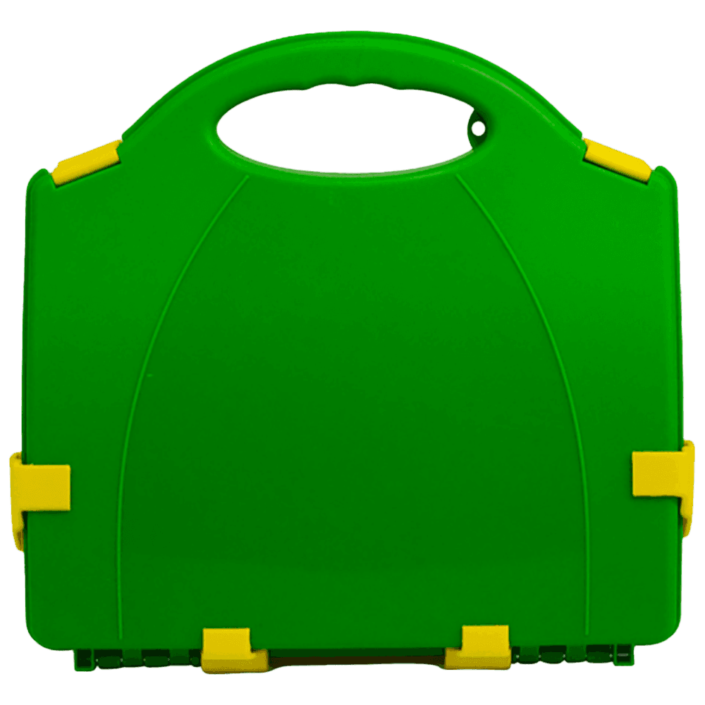 Aero Healthcare AEROCASE Medium Green and Yellow Neat Plastic Case 28 x 27 x 9.5cm (for AFAK4P)_0