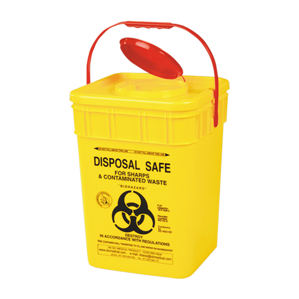 Aero Healthcare AEROHAZARD Sharps Disposal Container 17.5L