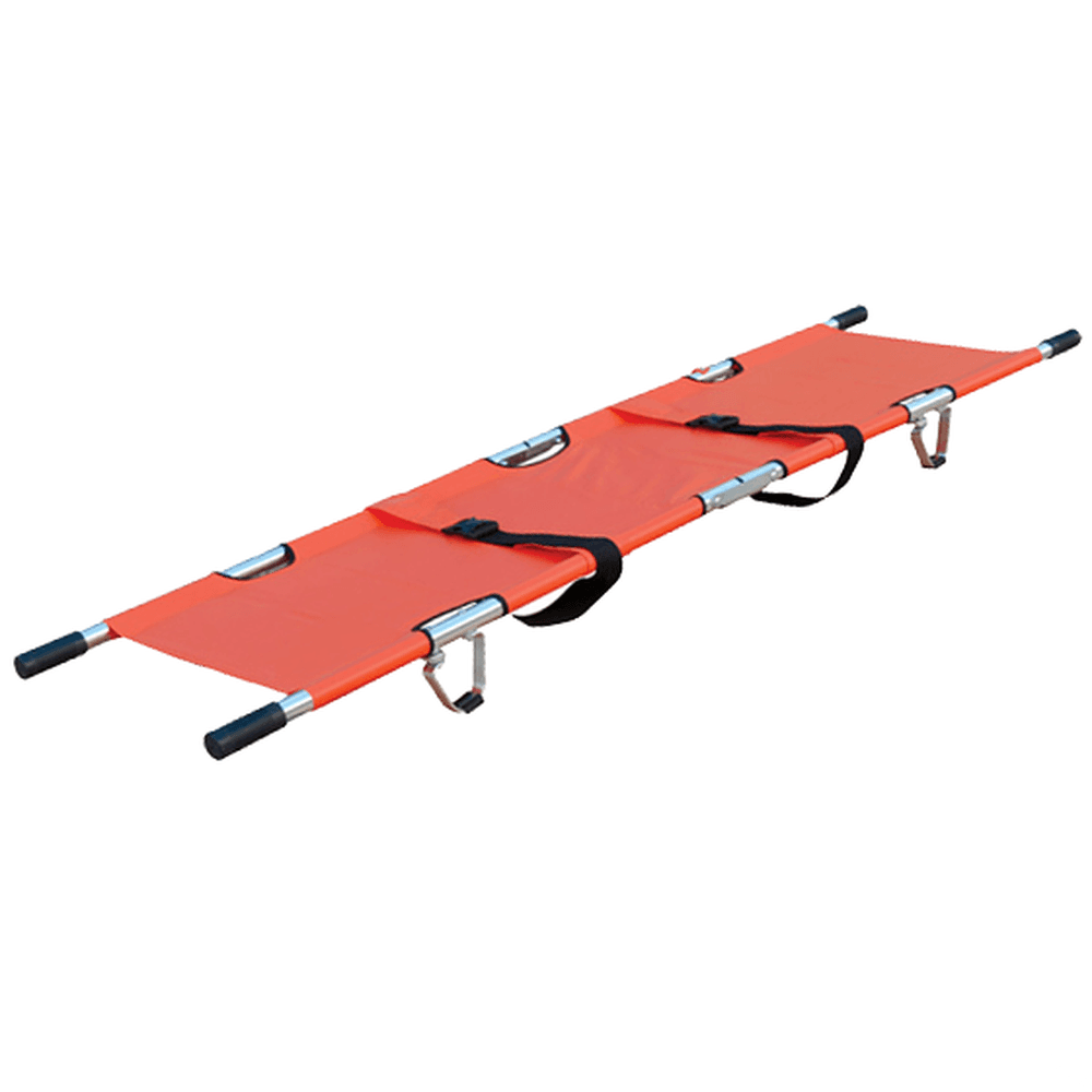 Aero Healthcare AERORESCUE Alloy Dual-Fold Emergency Pole Stretcher