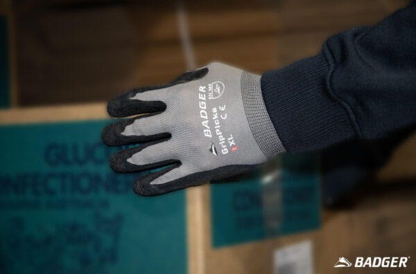 Badger GripPicka Latex Glove/Pack12