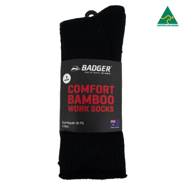 Badger Comfort Bamboo Socks (3 Pack)
