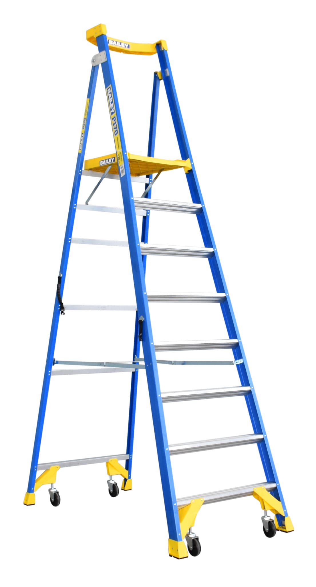 Bailey Ladders Fiberglass P170-8 170kg Industrial Job Station - 2.4m