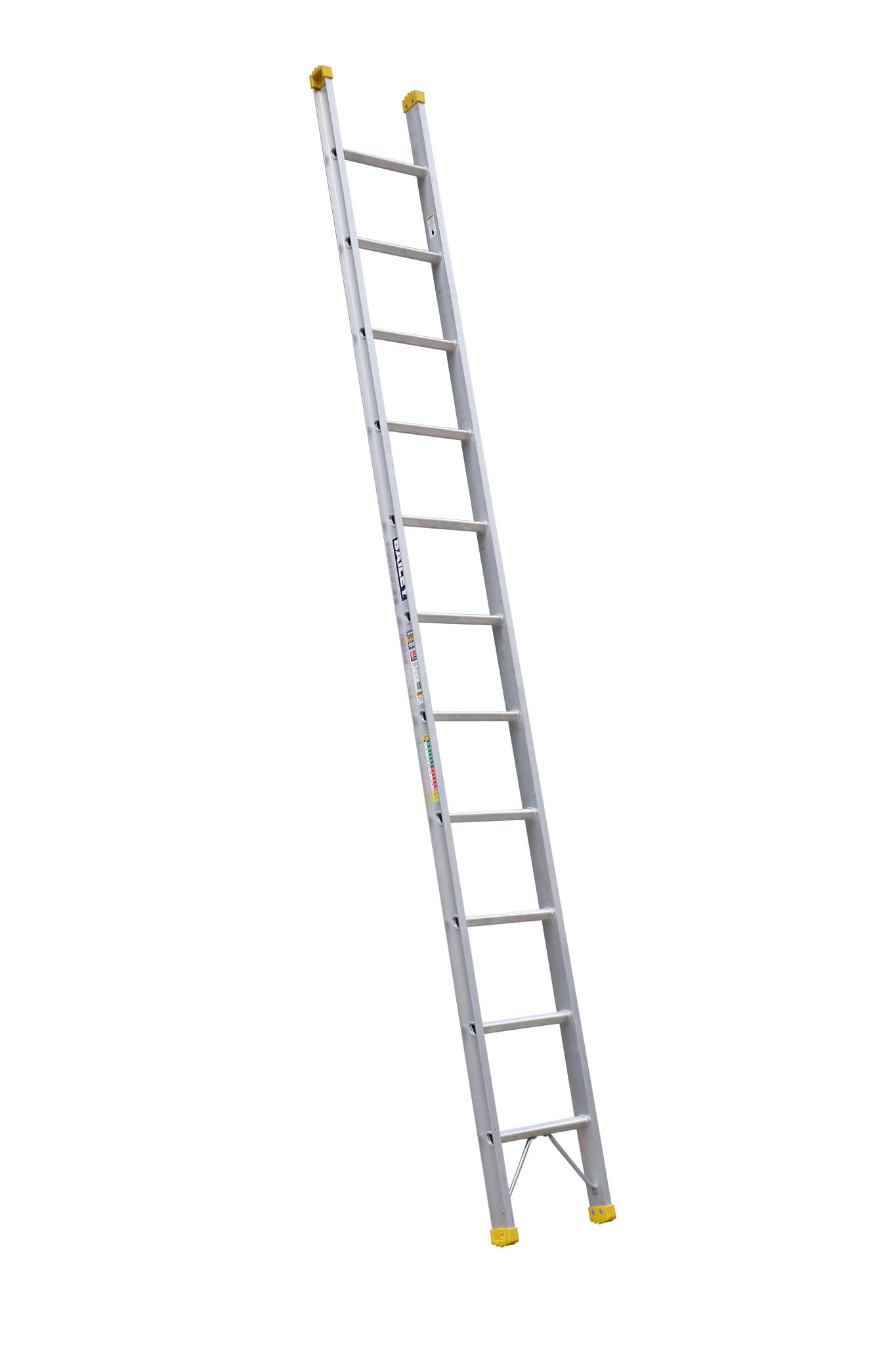 Bailey Ladders Pro Aluminium Single 11 150kg Industrial Punchlock - 3.6m