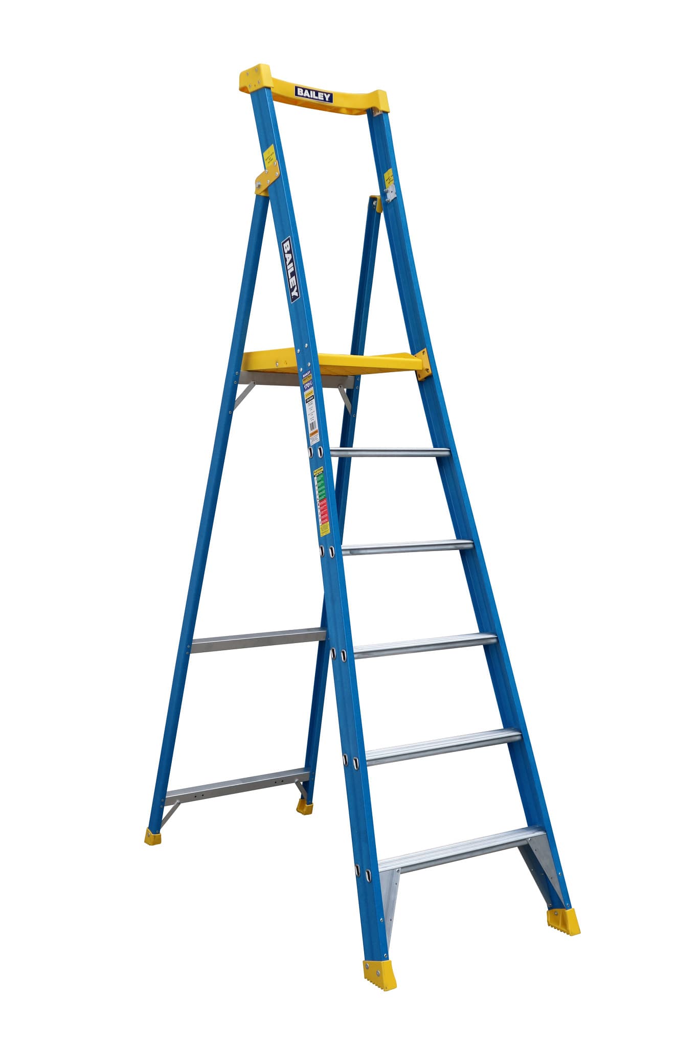 Bailey Ladders Pro Fibreglass PFS6 170kg Industrial Punchlock - 1.8m