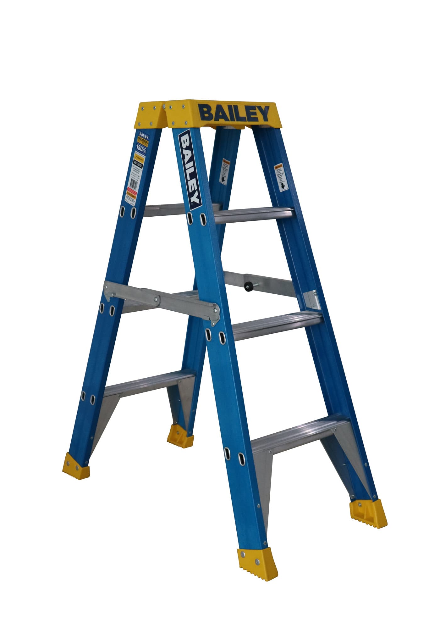 Bailey Ladders Pro Fibreglass Double Sided 4 150kg Industrial Punchlock - 1.2m