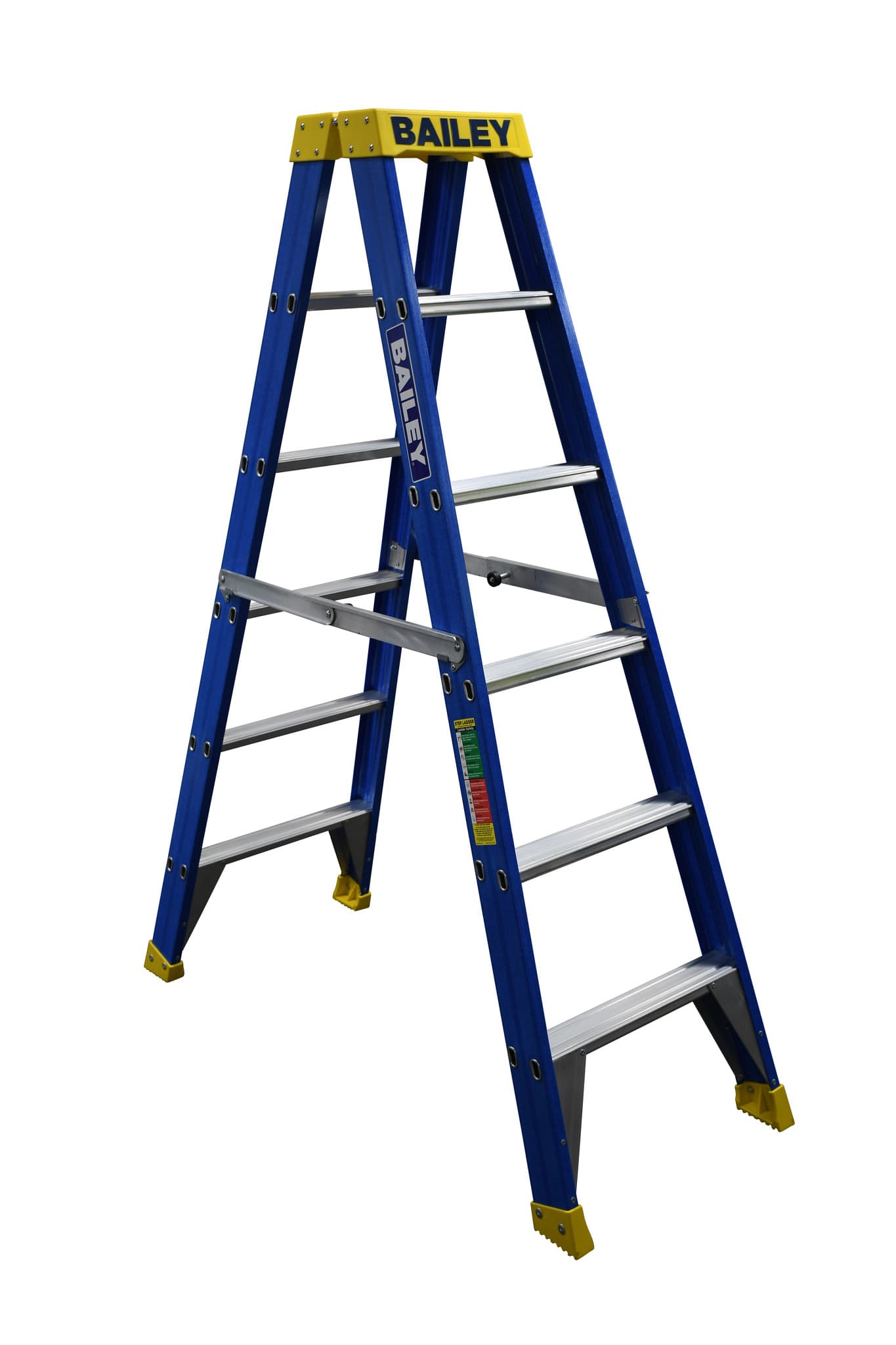 Bailey Ladders Pro Fibreglass Double Sided 6 150kg Industrial Punchlock - 1.8m