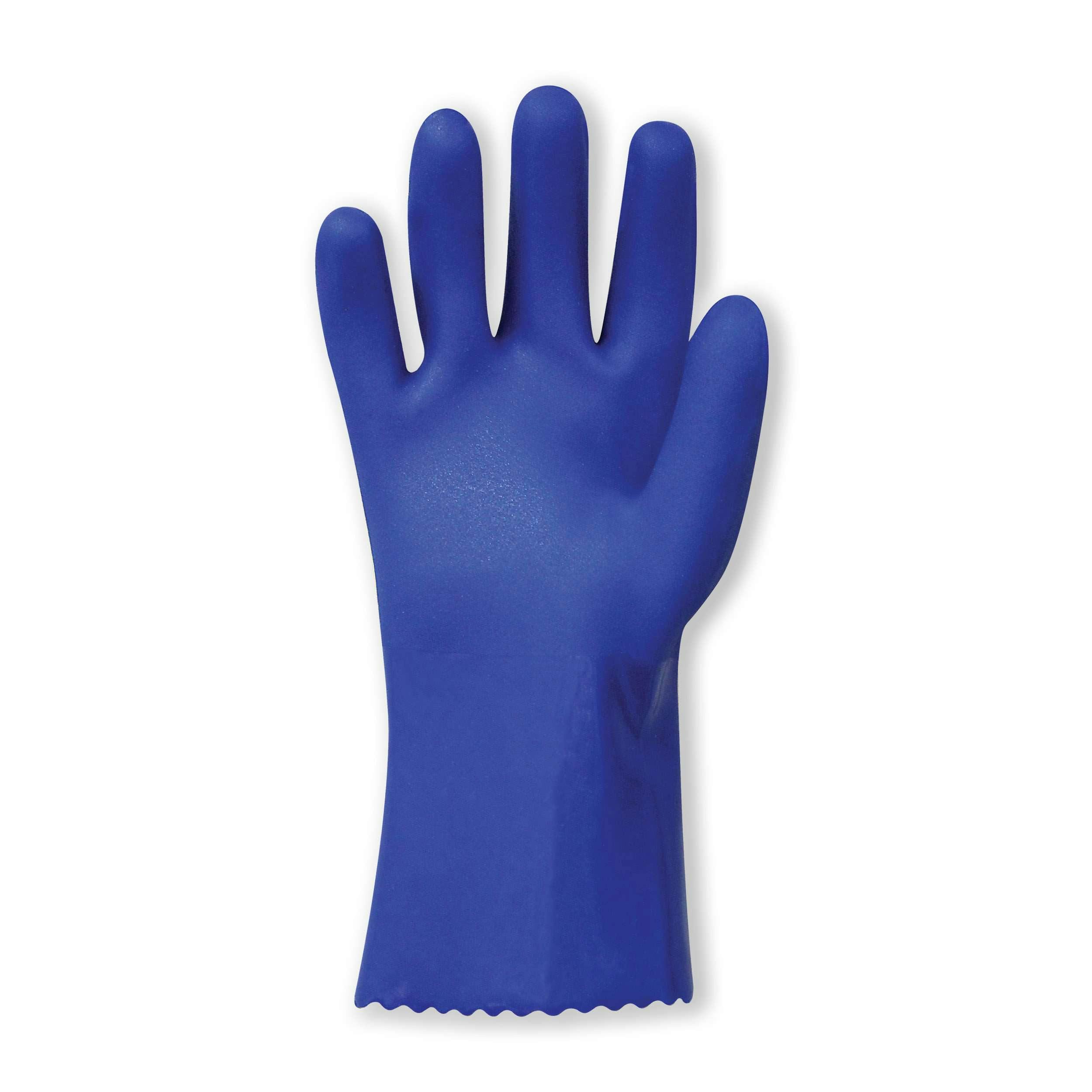 Bastion Pvc  300Mm  -  Blue -  Double Dipped Gloves