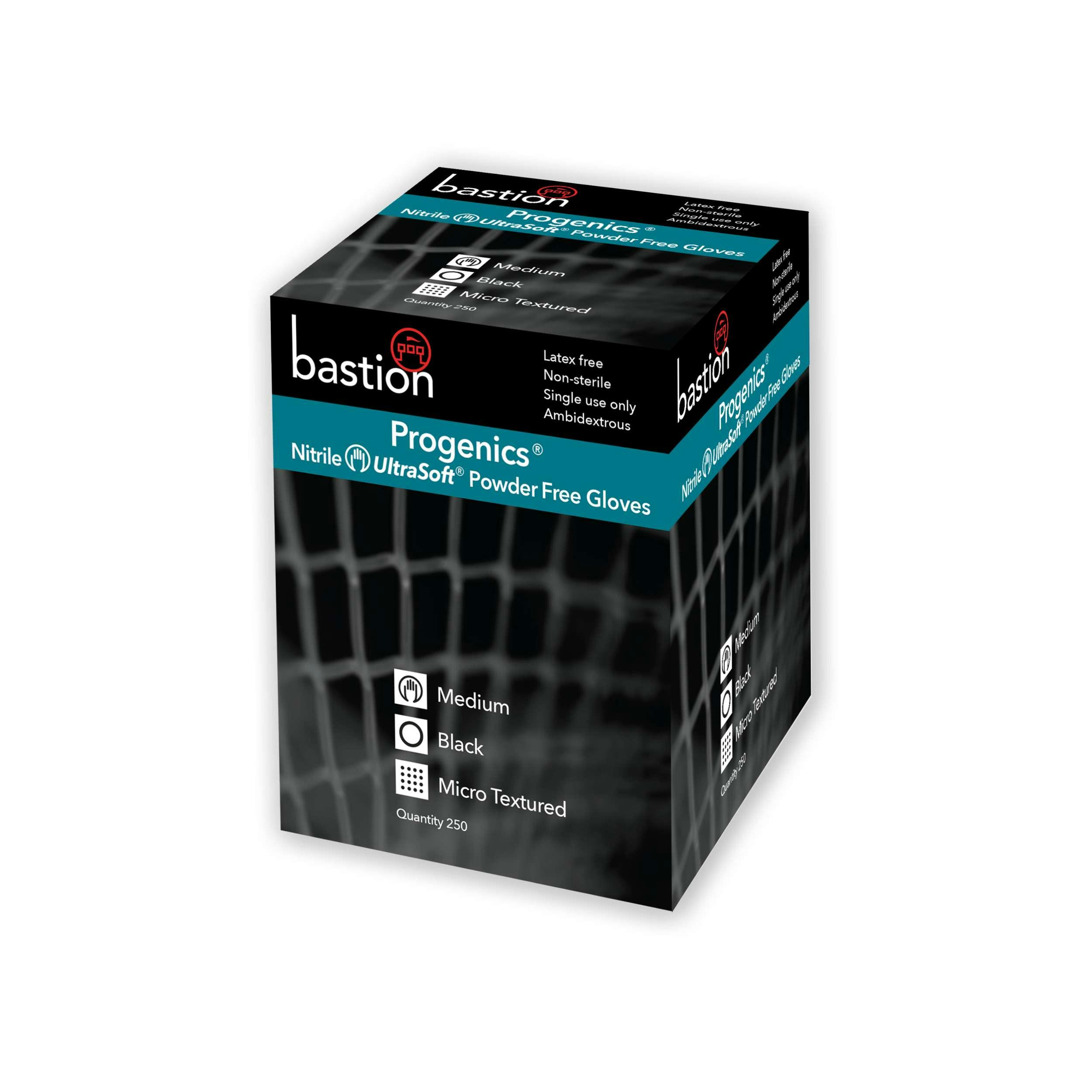 Bastion Progenics Nitrile Ultra  Soft   Gloves  -  Powder Free