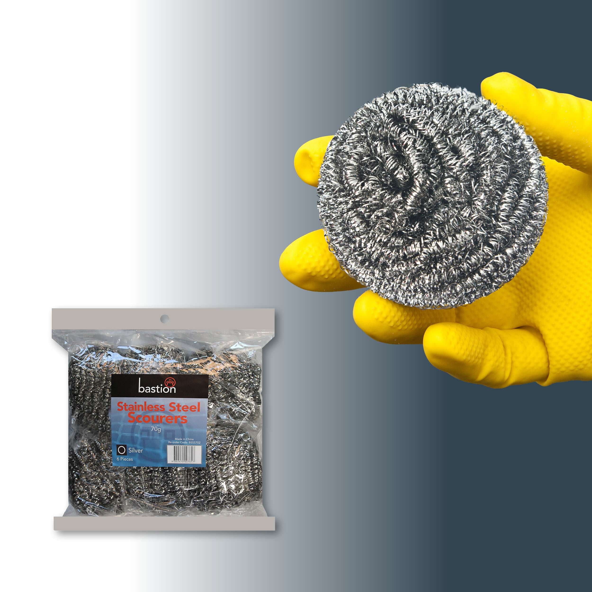 Bastion Stainless Steel Scourer_0