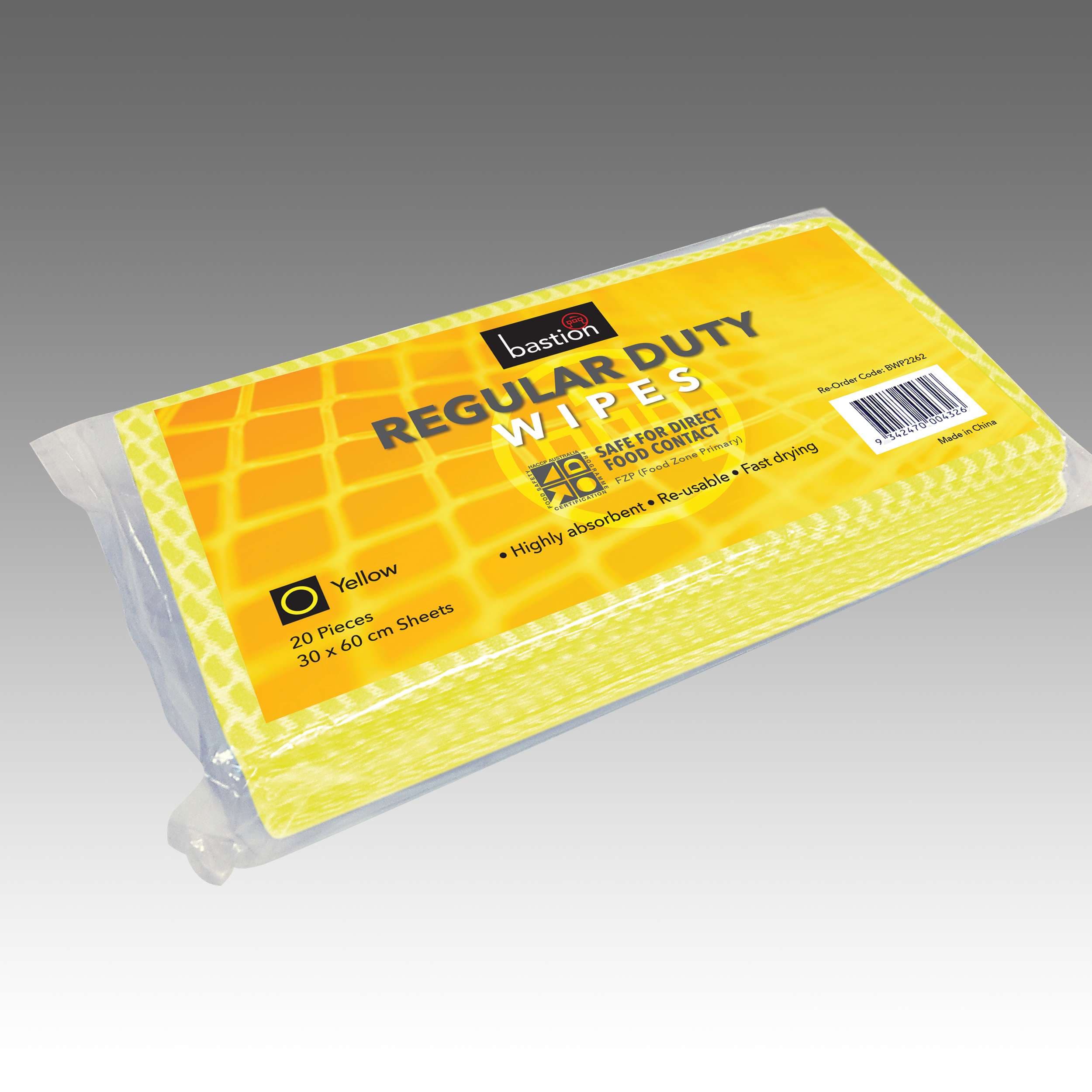 Bastion Regular Duty Wipes - 20 Sheet Packs_2