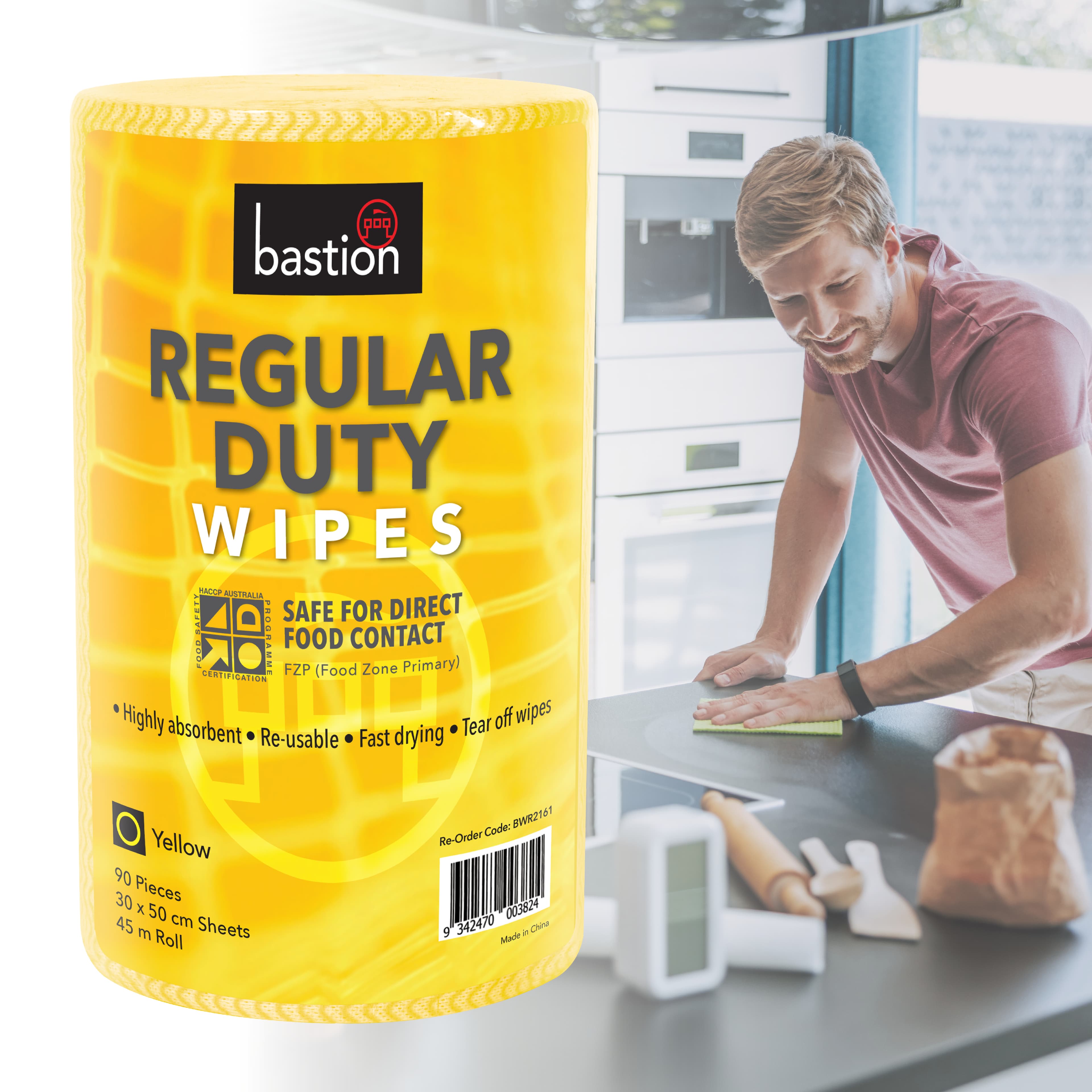 Bastion Regular  Duty  Wipes  -  Rolls_3