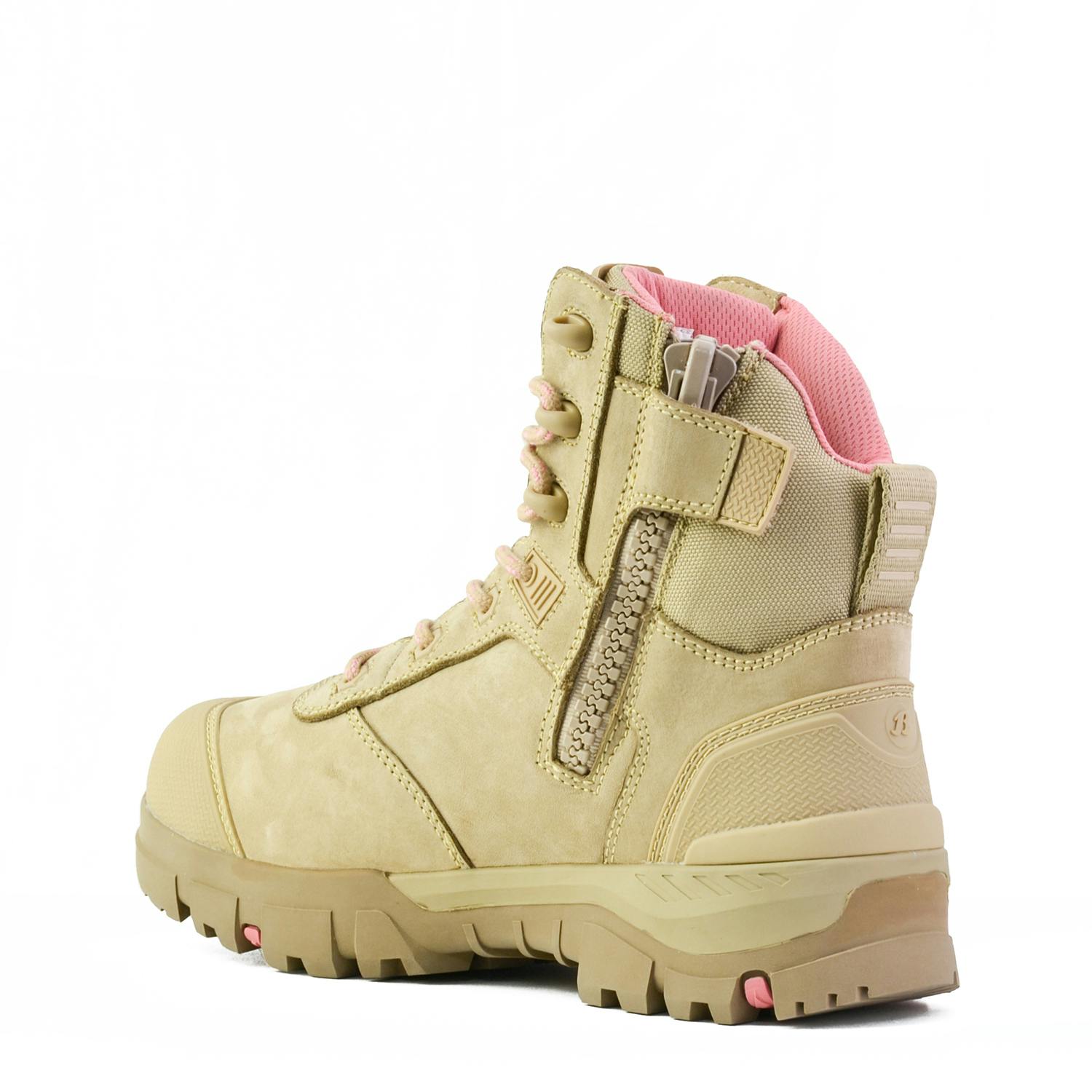 Bata Industrials Avenger - Ladies Zip Sided Safety Boot Sand_3