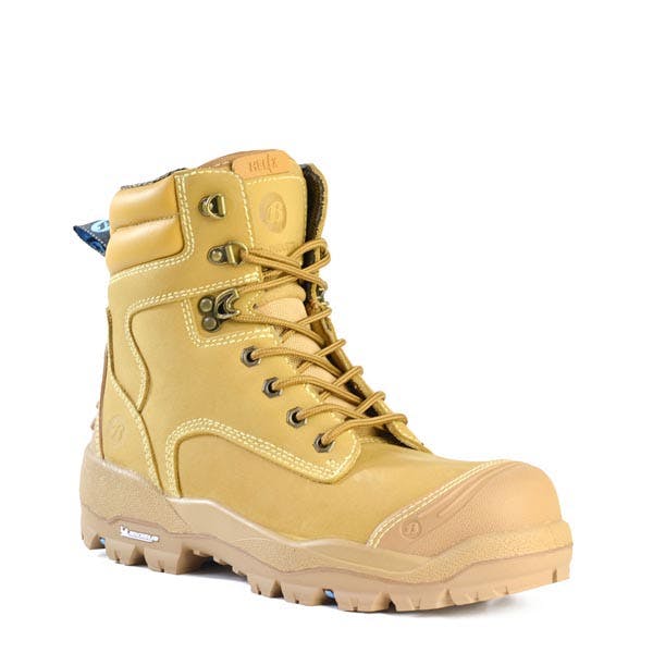 Bata Industrials Longreach-Lace Ultra - Wheat Sc Lace Safety Boot