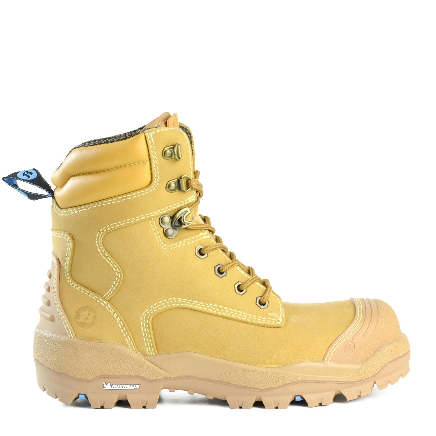 Bata Industrials Longreach-Lace Ultra - Wheat Sc Lace Safety Boot_1