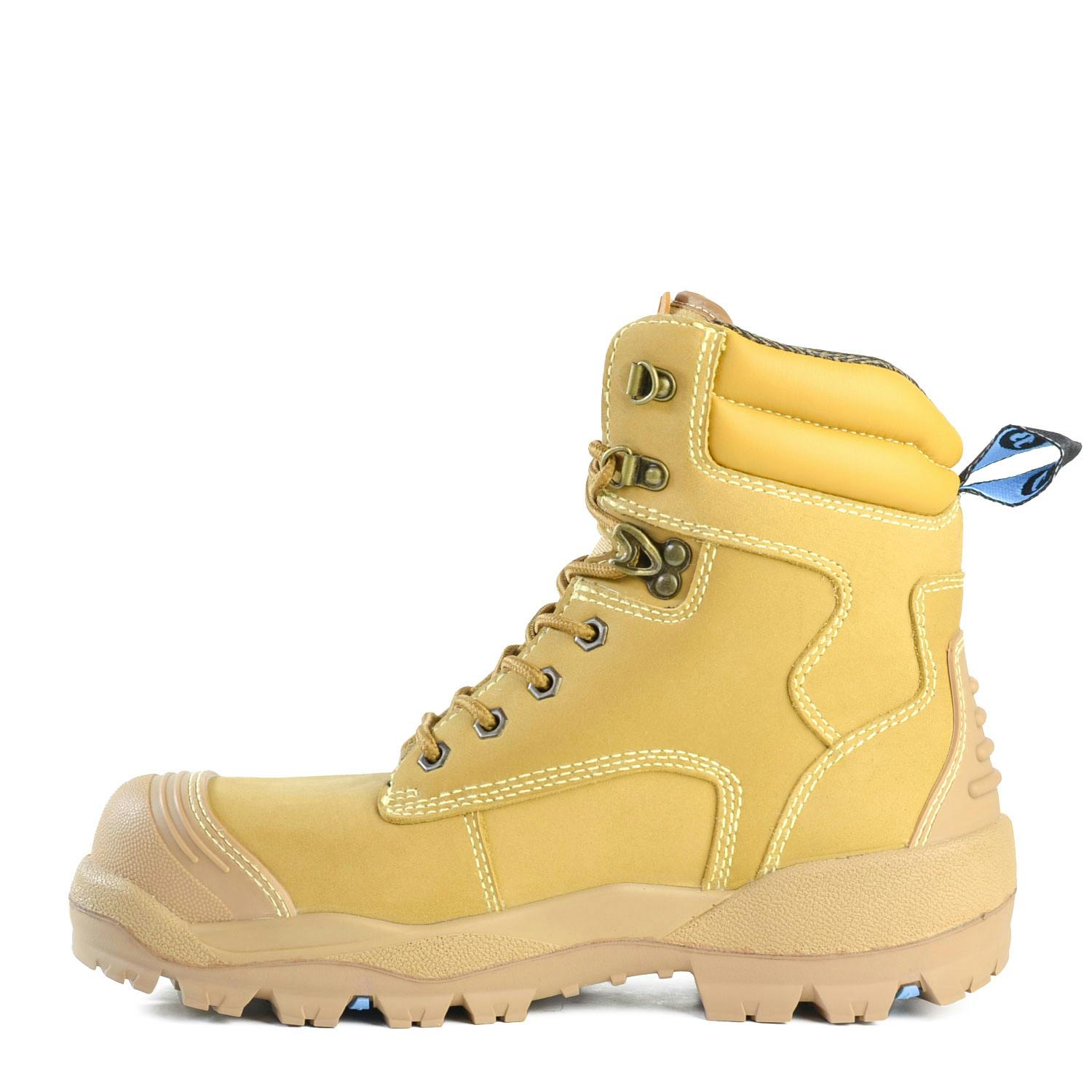 Bata Industrials Longreach-Lace Ultra - Wheat Sc Lace Safety Boot_2