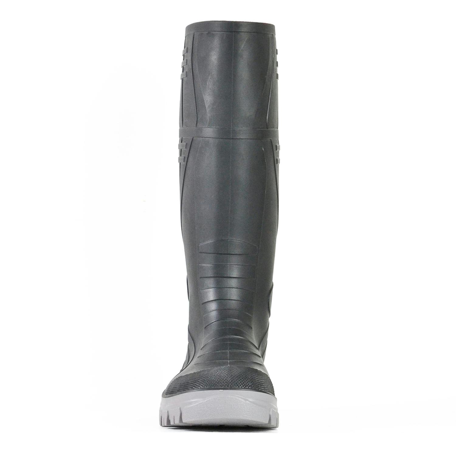Bata Industrials Jobmaster 3-400-ST - Black / Grey PVC 400Mm Safety Boot (PVC Jobmaster 3)_2