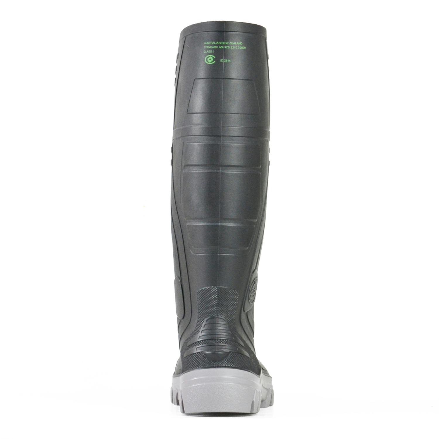 Bata Industrials Jobmaster 3-400-ST - Black / Grey PVC 400Mm Safety Boot (PVC Jobmaster 3)_4
