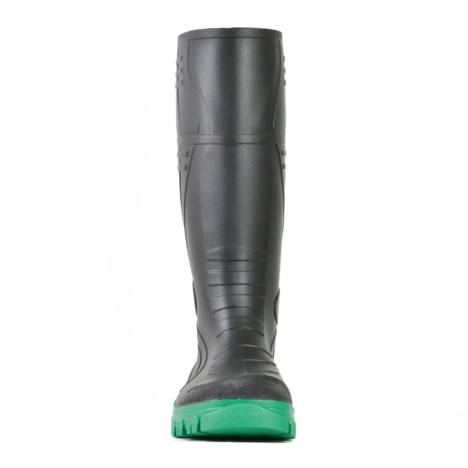 Bata Industrials Jobmaster 3-400-NS - Black / Green PVC 400Mm Non Safety Boot (PVC Jobmaster 3)_2