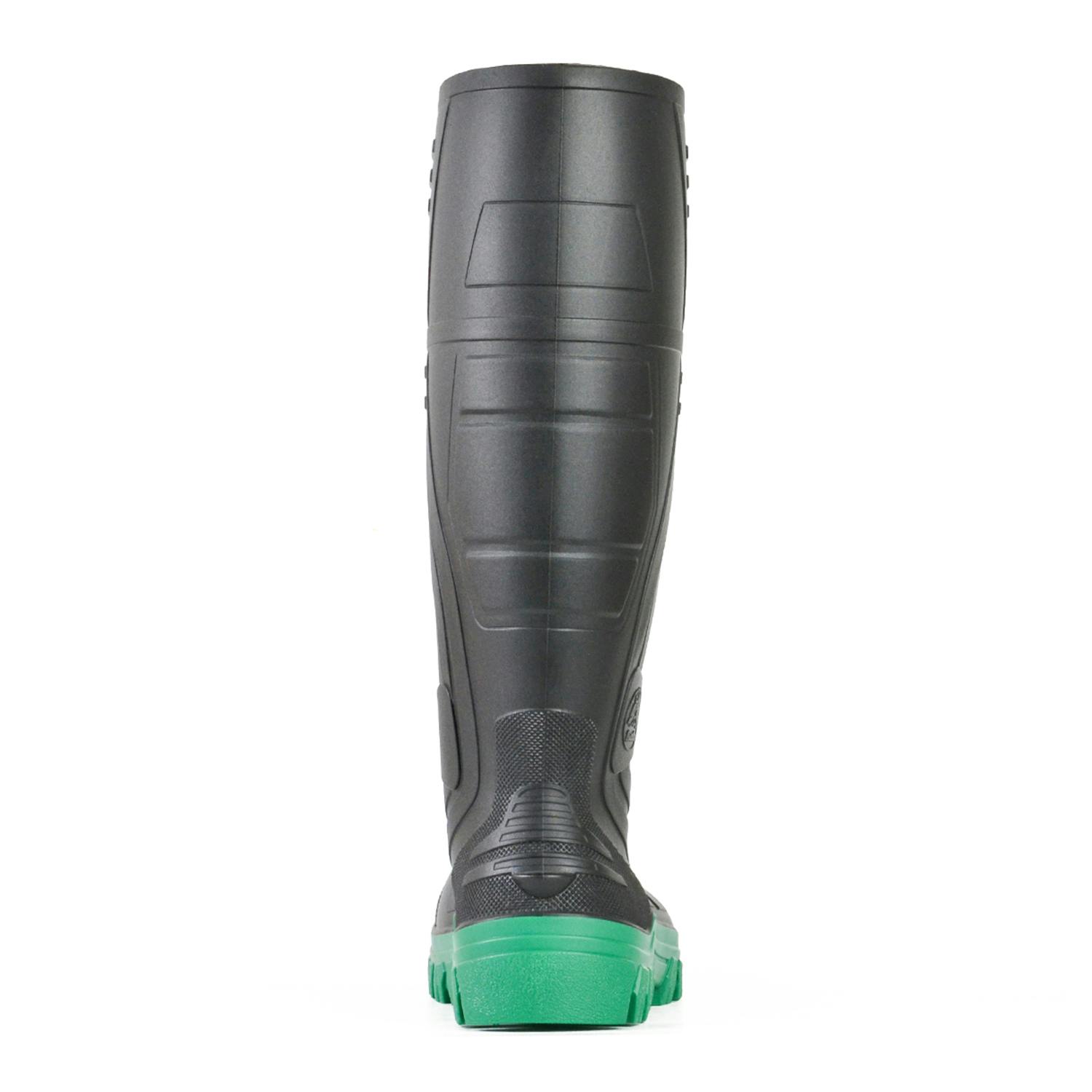 Bata Industrials Jobmaster 3-400-NS - Black / Green PVC 400Mm Non Safety Boot (PVC Jobmaster 3)_4