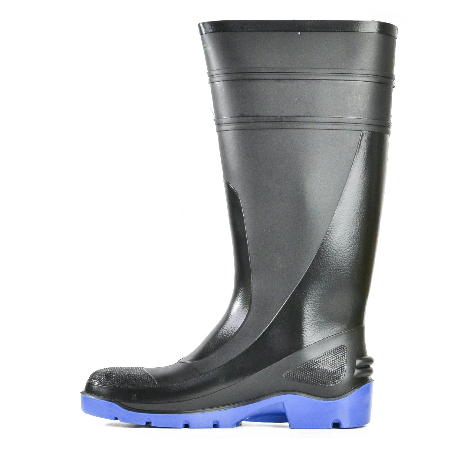 Bata Industrials Utility-ST - Black / Blue PVC 400Mm Safety Toe & Midsole Boot (PVC Utility)_3