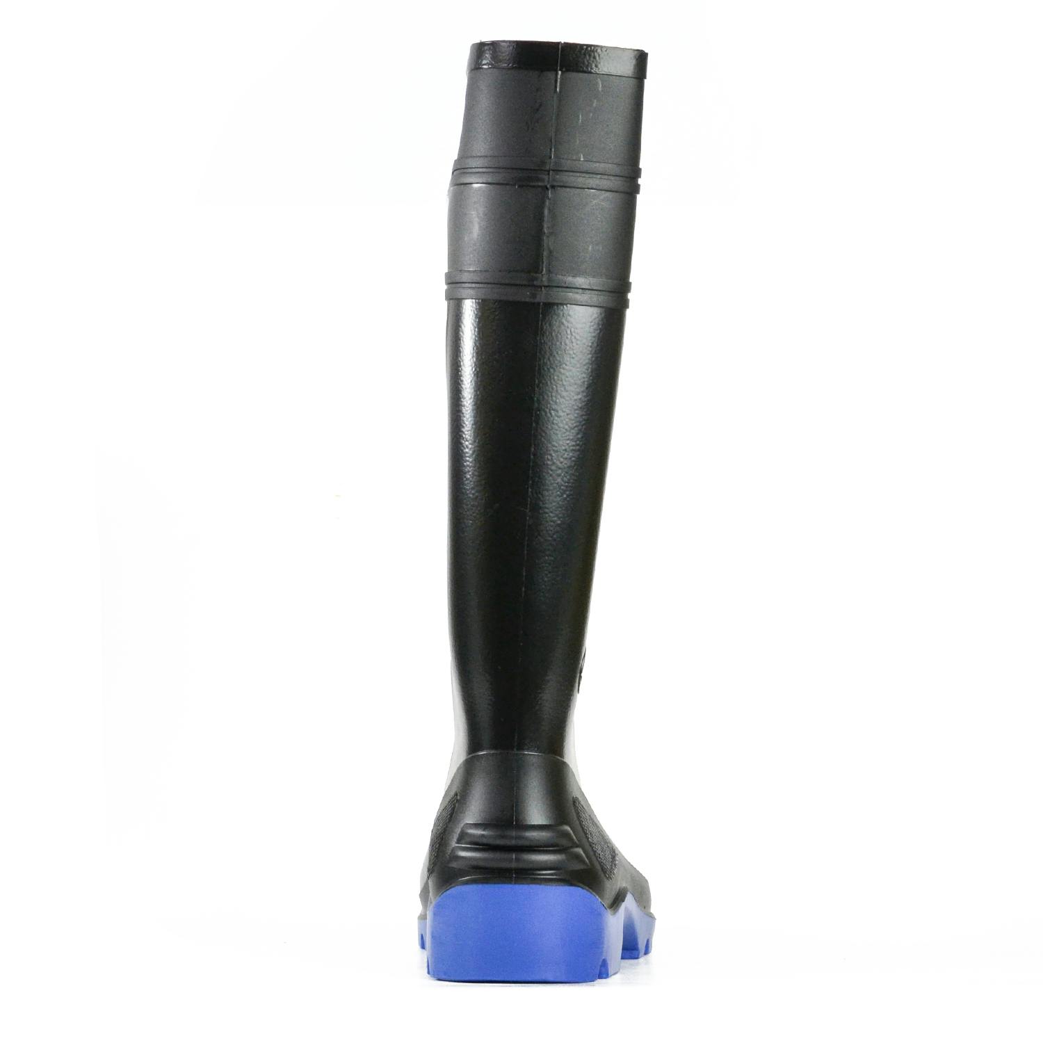 Bata Industrials Utility-ST - Black / Blue PVC 400Mm Safety Toe & Midsole Boot (PVC Utility)_4