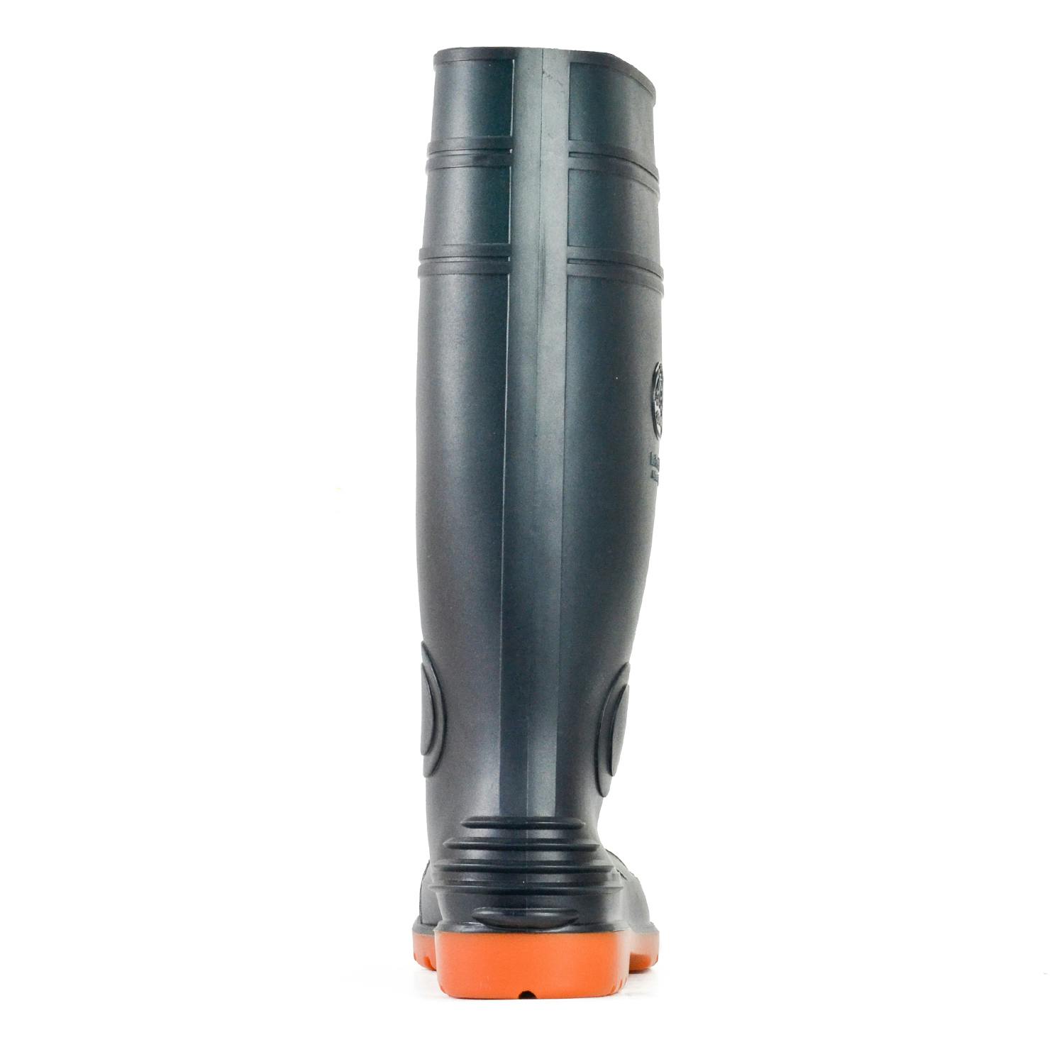 Bata Industrials Jobmaster 3-400-ST - Green/Orange PVC 400Mm Safety Toe/Midsole (PVC Jobmaster 3)_4