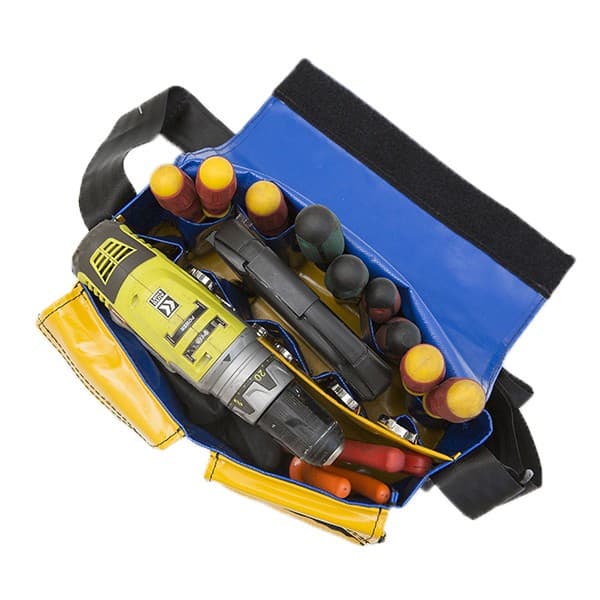 Beehive Small Tool Bag With Double Front Pockets Hard Moulded Base (WMCHMB)_0