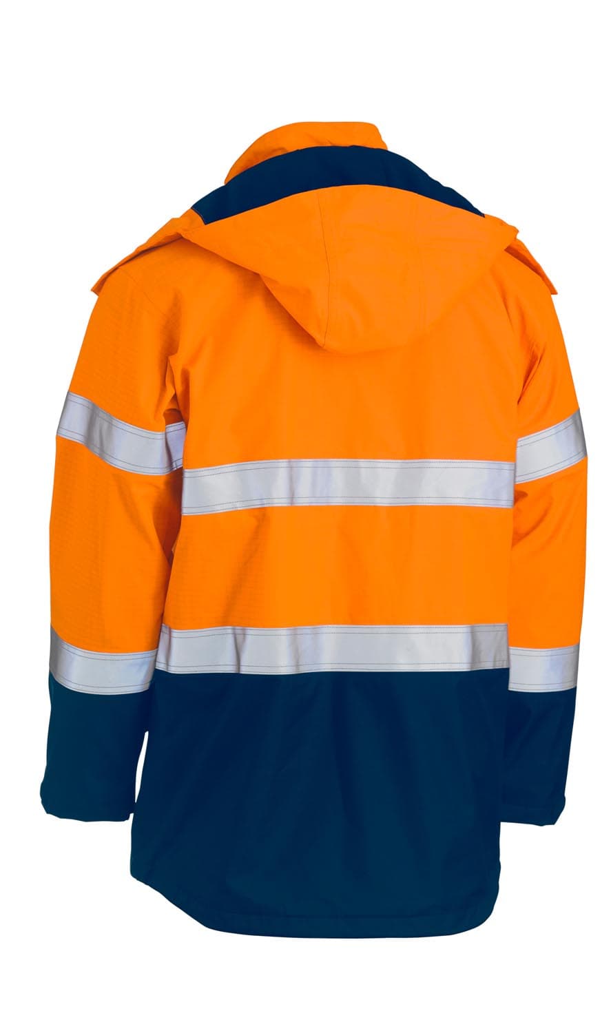 Bisley Taped Hi Vis FR Wet Weather Shell Jacket_1