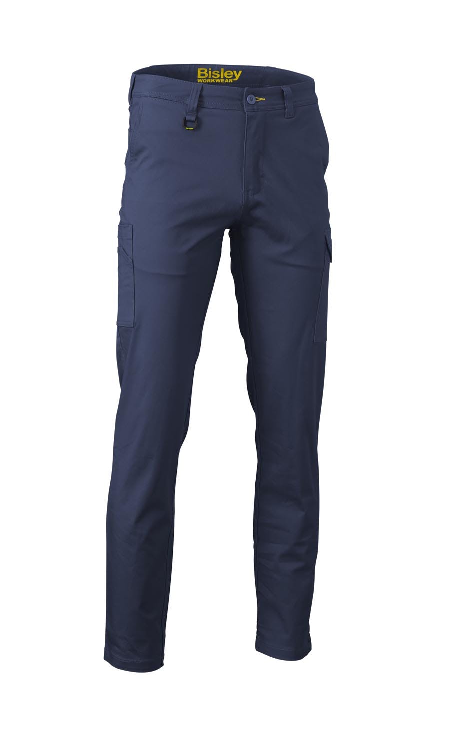 Bisley Stretch Cotton Drill Cargo Pants - Navy 77 REG_1