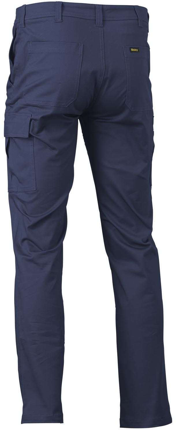 Bisley Stretch Cotton Drill Cargo Pants - Navy 117 ST