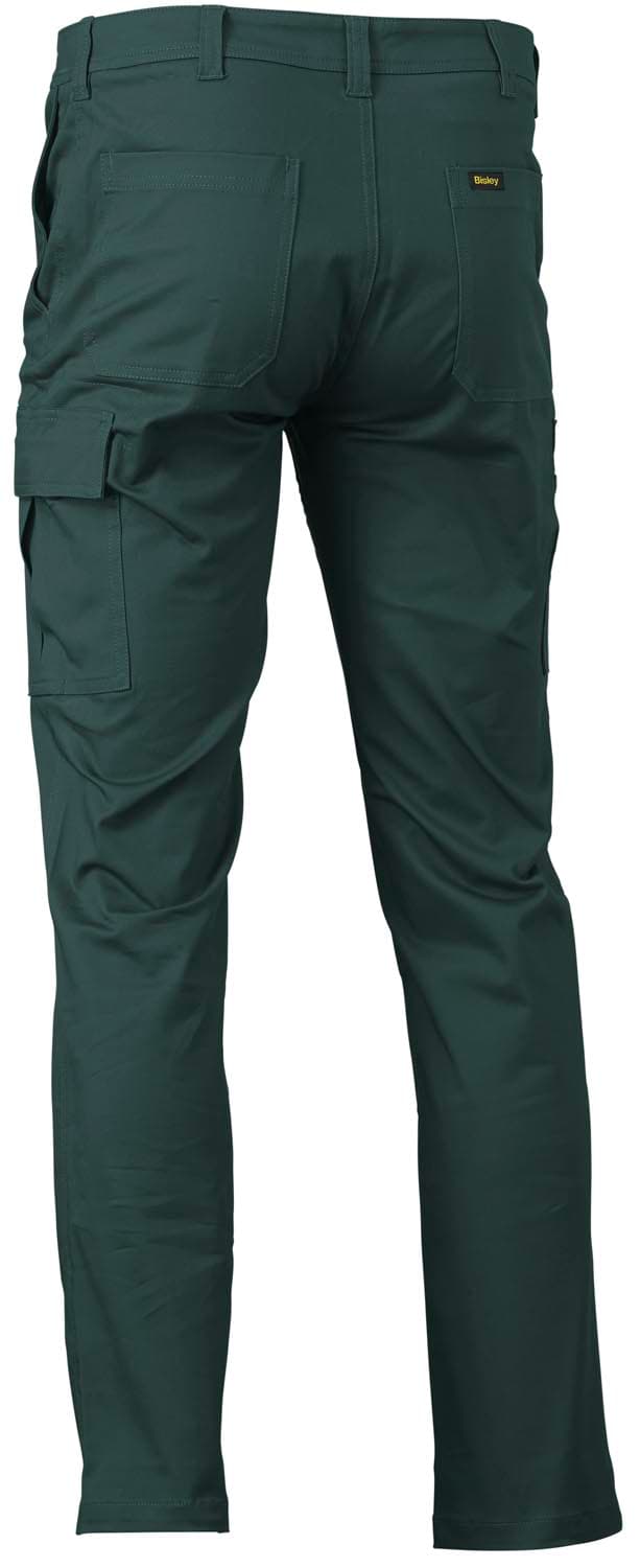 Bisley Stretch Cotton Drill Cargo Pants - White 112 REG_4