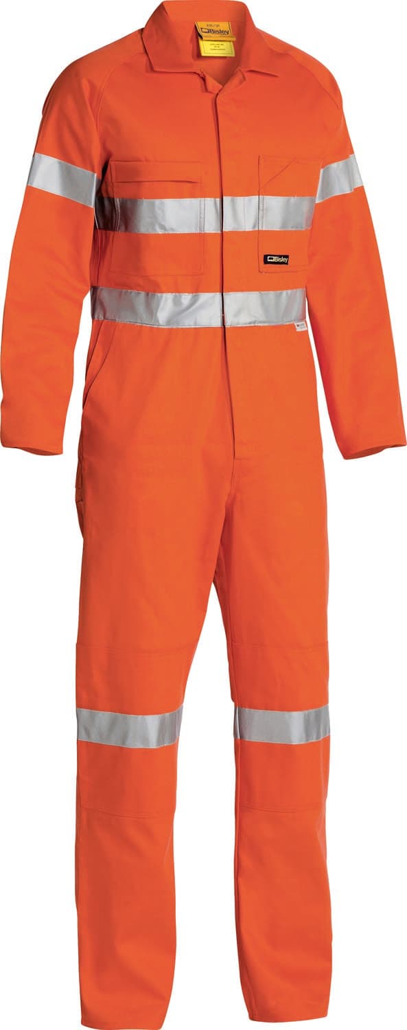 Bisley Taped Hi Vis Drill Coverall_0