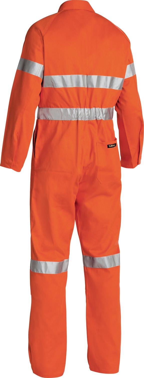 Bisley Taped Hi Vis Drill Coverall_1