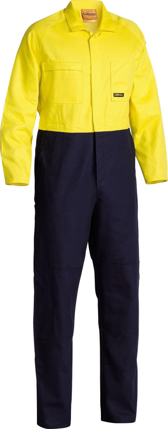 Bisley Hi Vis Drill Coverall