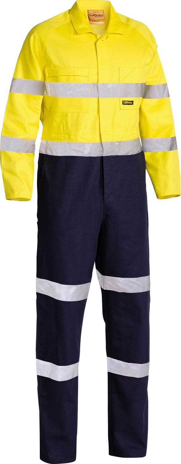 Bisley Taped Hi Vis Drill Coverall