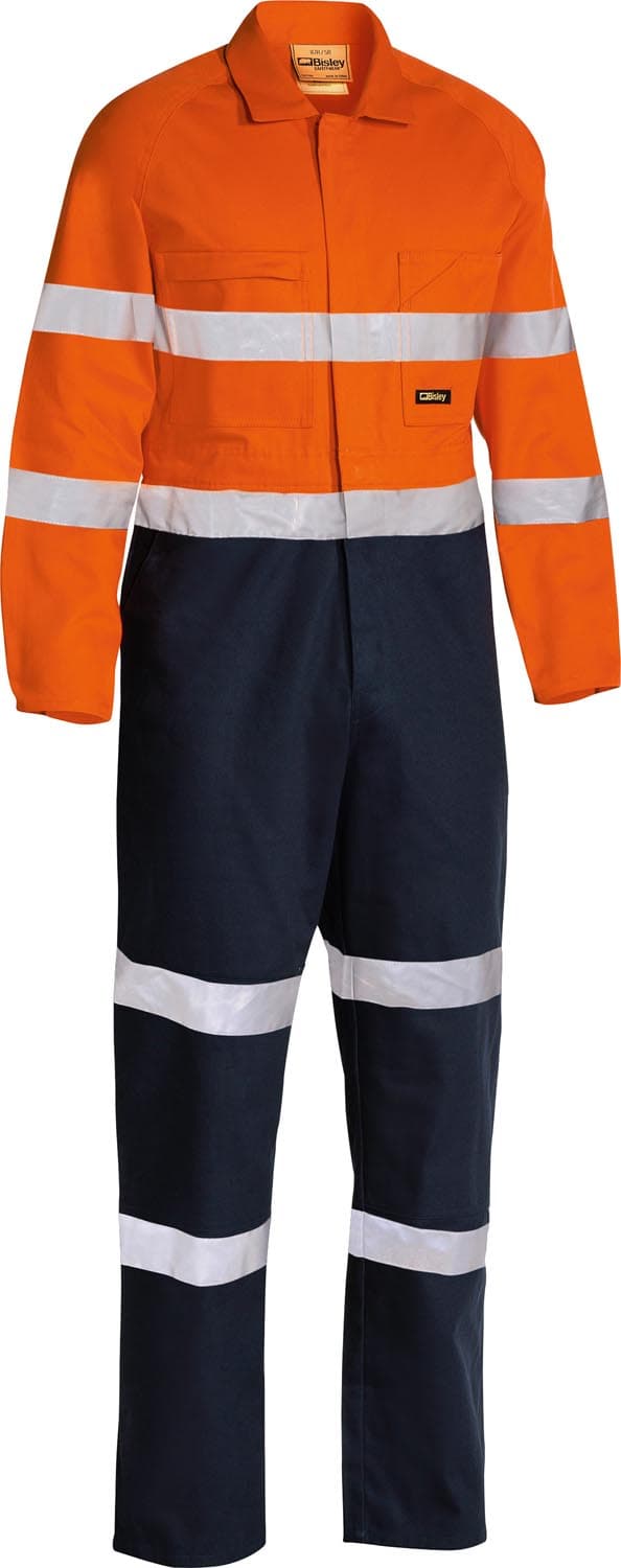 Bisley Taped Hi Vis Drill Coverall_2